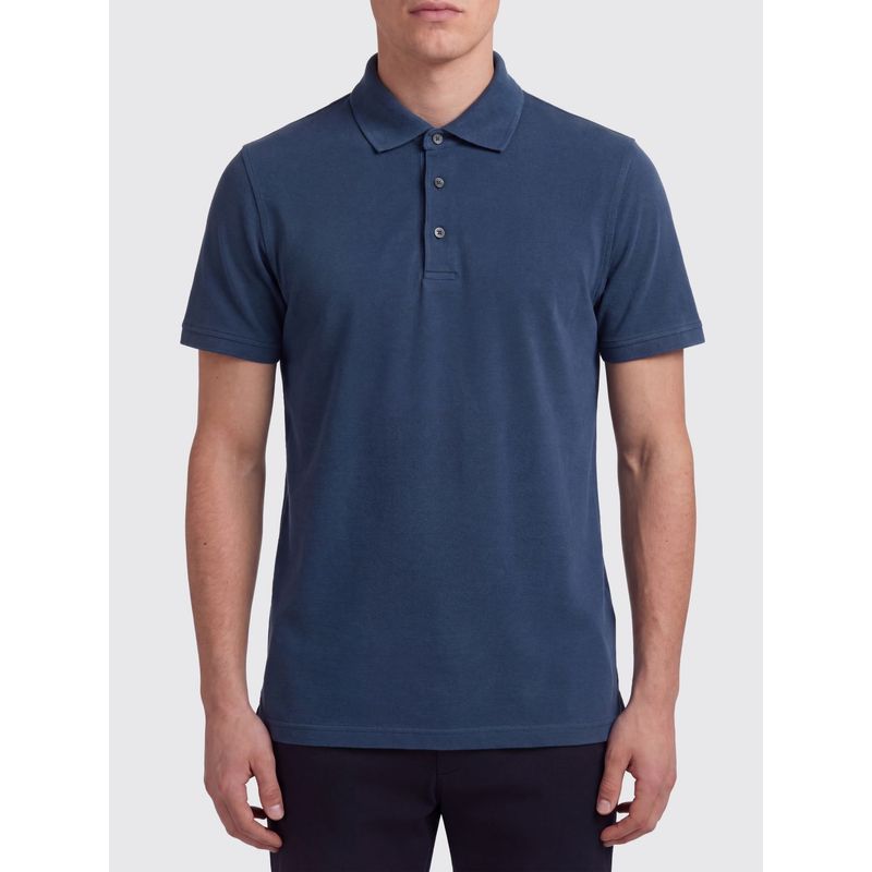 Fedeli Polo Shirt Men Blue
